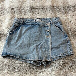 Denim Skort